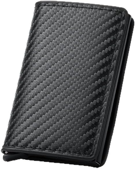 Mens Slim Wallets with Pop Up Card Holder Case RFID Blocking Cash Slot Bifold Compact Front Pocket Minimalist Wallet for Men Gifts RFID Protection - Image 4