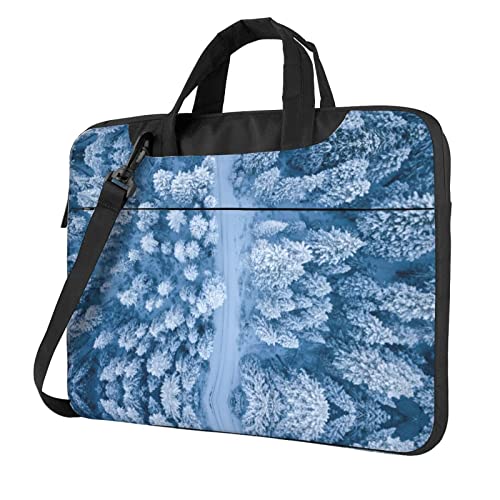 Bolso para portátil con diseño invernal unisex miniatura 1