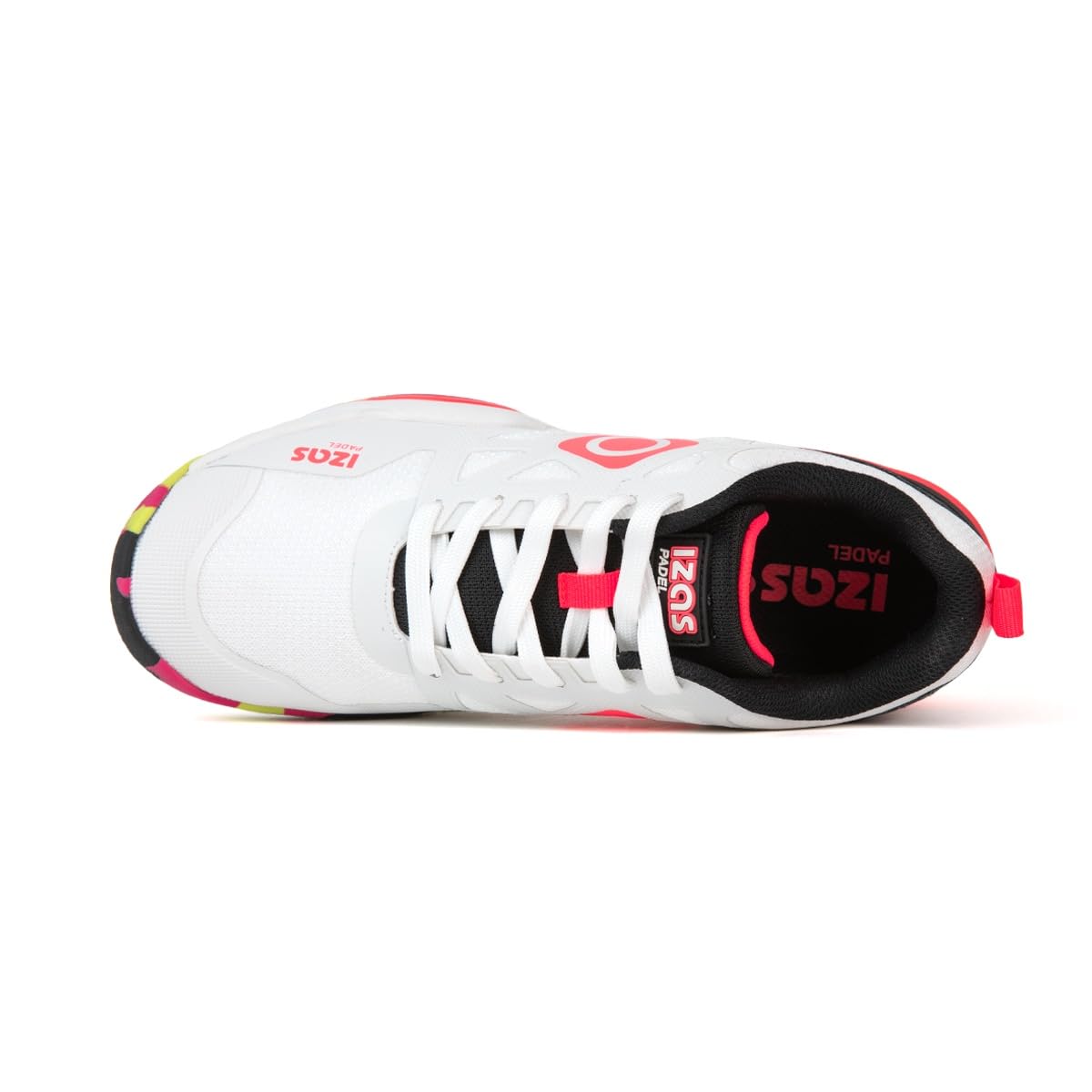 Izas Ibort Chaussures de padel légères et respirantes pour homme et femme avec lacets et semelle antidérapante