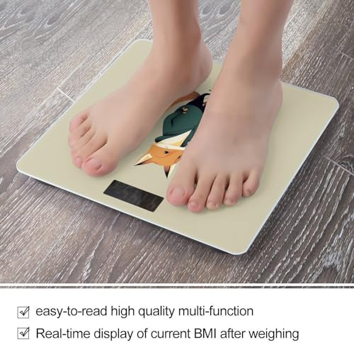 Báscula Digital de Baño con Pantalla LED y Vidrio Templado miniatura 5