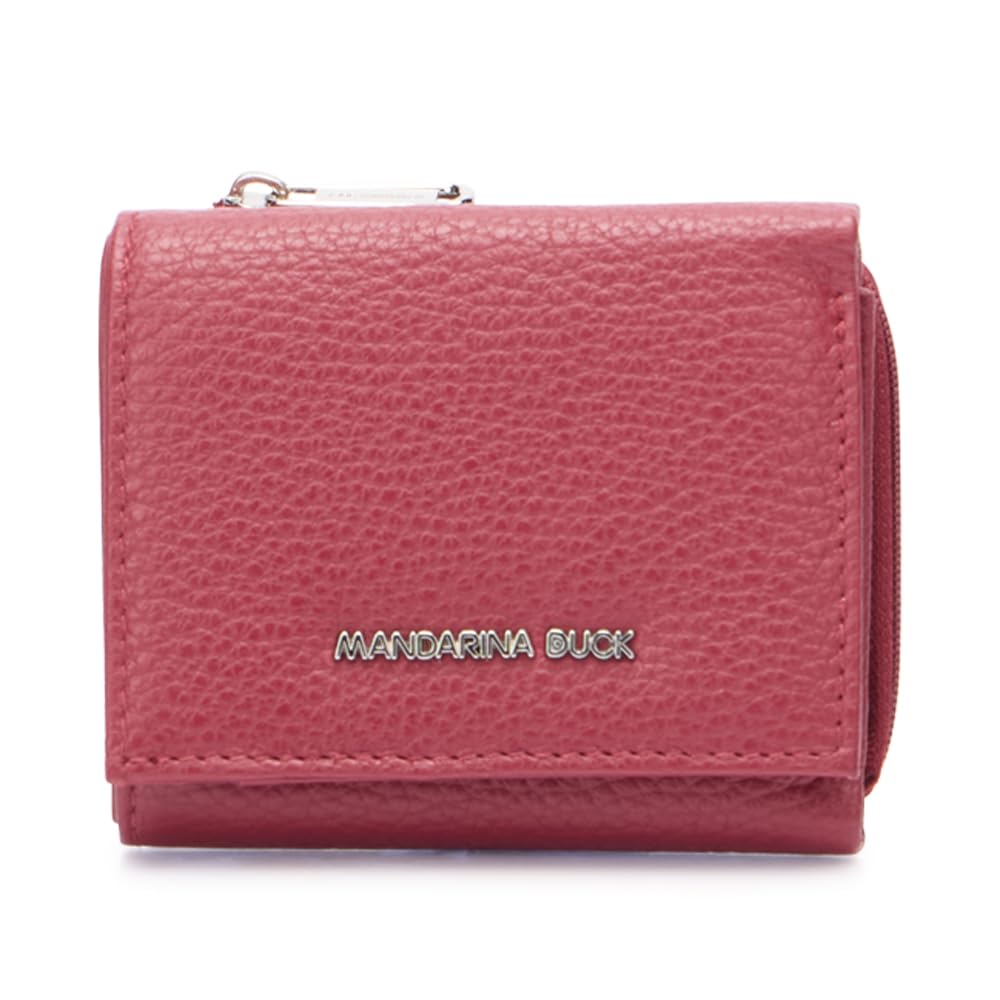 Mandarina Duck Mellow Leather Wallet, Grape, One Size