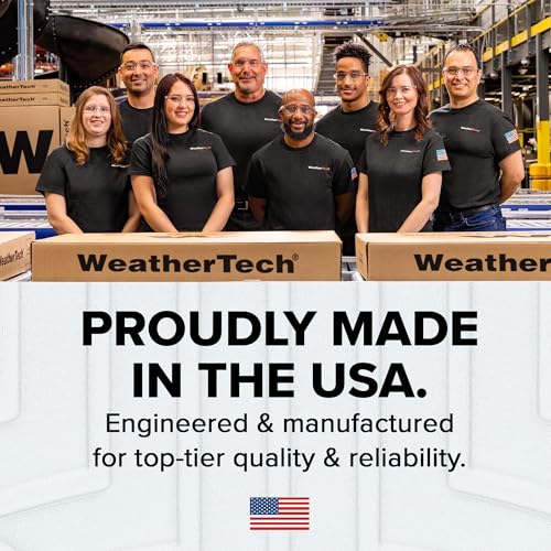 WeatherTech Custom Fit FloorLiners for Toyota Tundra (CrewMax), Tundra Hybrid - 1st & 2nd Row (441708-1-2), Black - Image 6