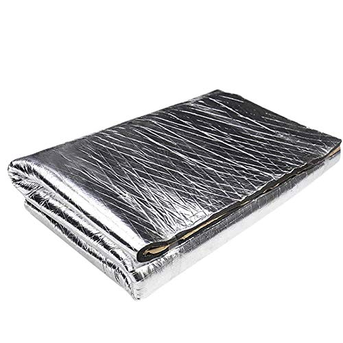 Xbsduih Alfombrilla aislante insonorizante para insonorización de ruido, 10 mm, impermeable, 60 x 40 pulgadas