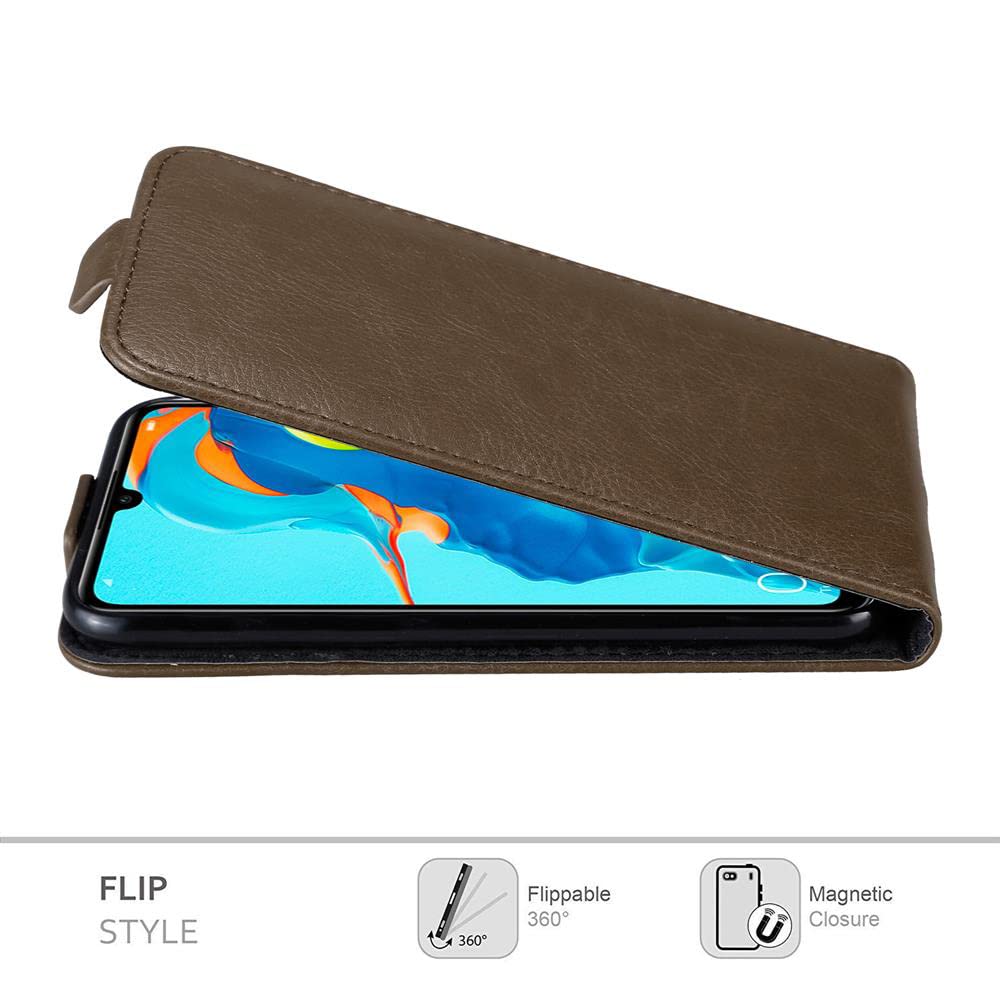 Cadorabo Custodia per Huawei P30 PRO in ROSSO MELA - Protezione in