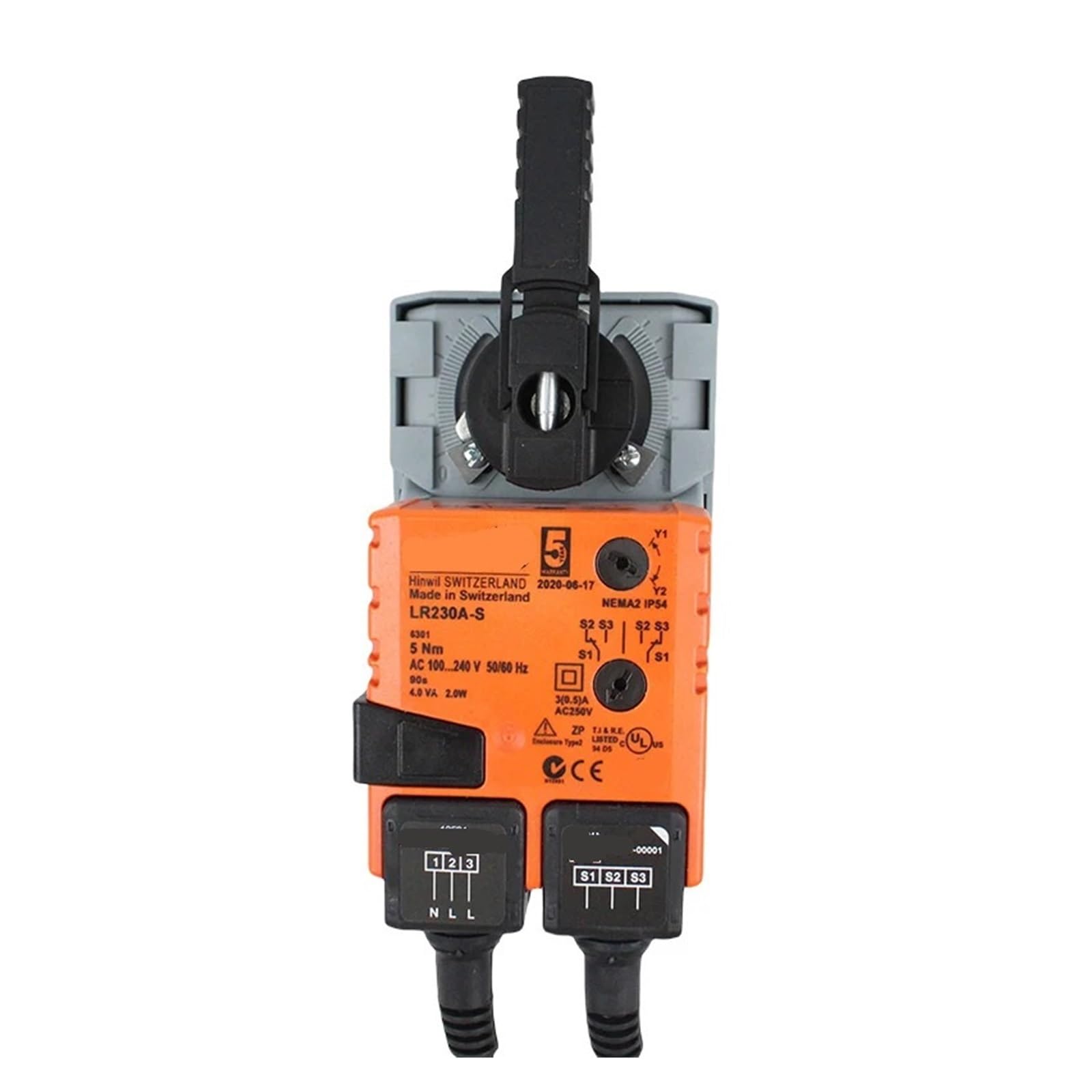 BFSYDLUJ LR230A LRU230 LR230A-S AC230V OPEN-Close 5NM Valve Actuators(LR230A-S)