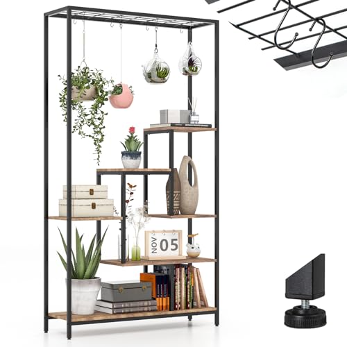 RELAX4LIFE Scaffale per Piante a 6 Livelli, Porta Piante con
