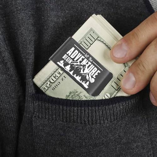 Men's Metal Clip Wallet: Advanced RFID Protection, Pocket-Slim Cash Organizer4