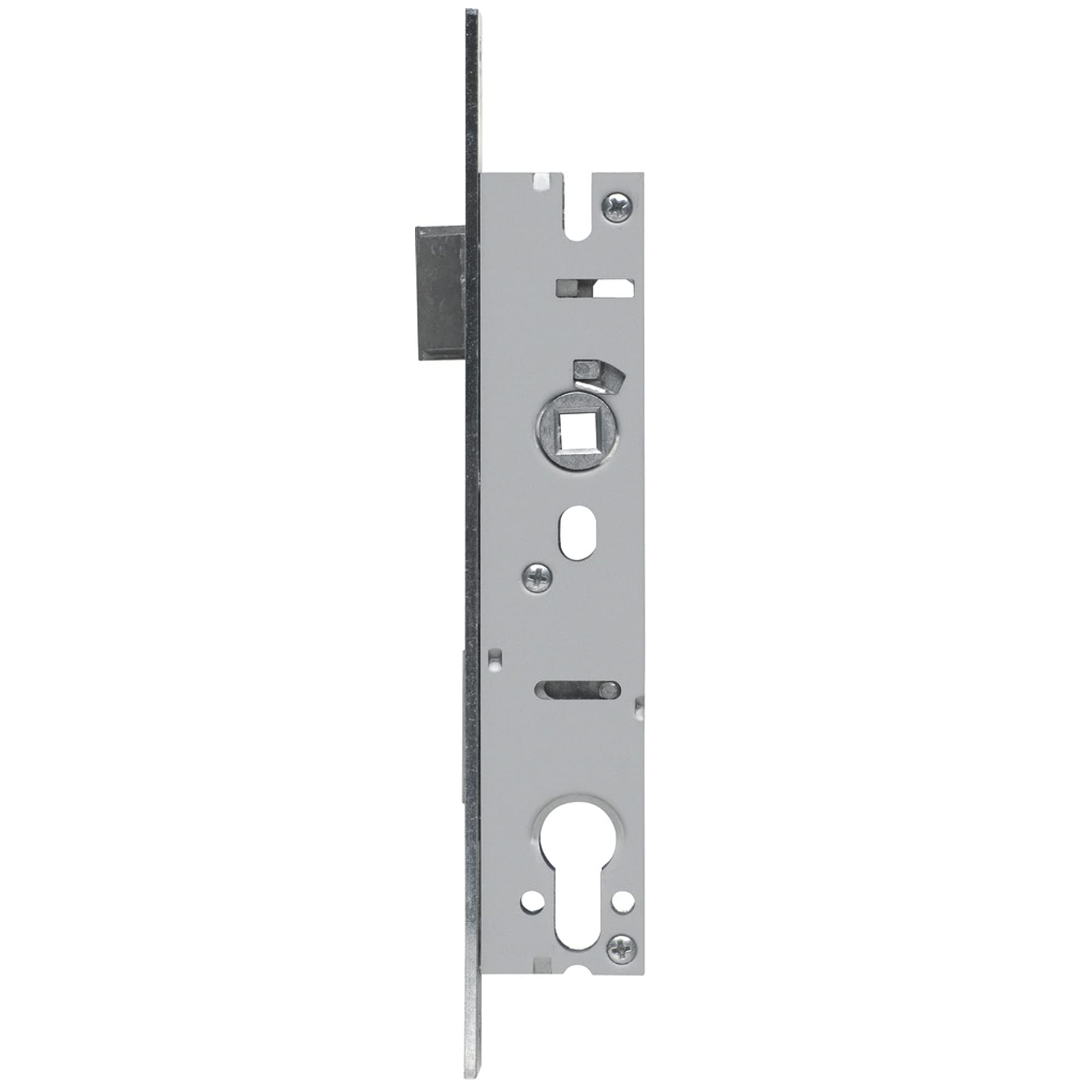 ABUS 61745 Serrure à encastrer, argent, 25 mm