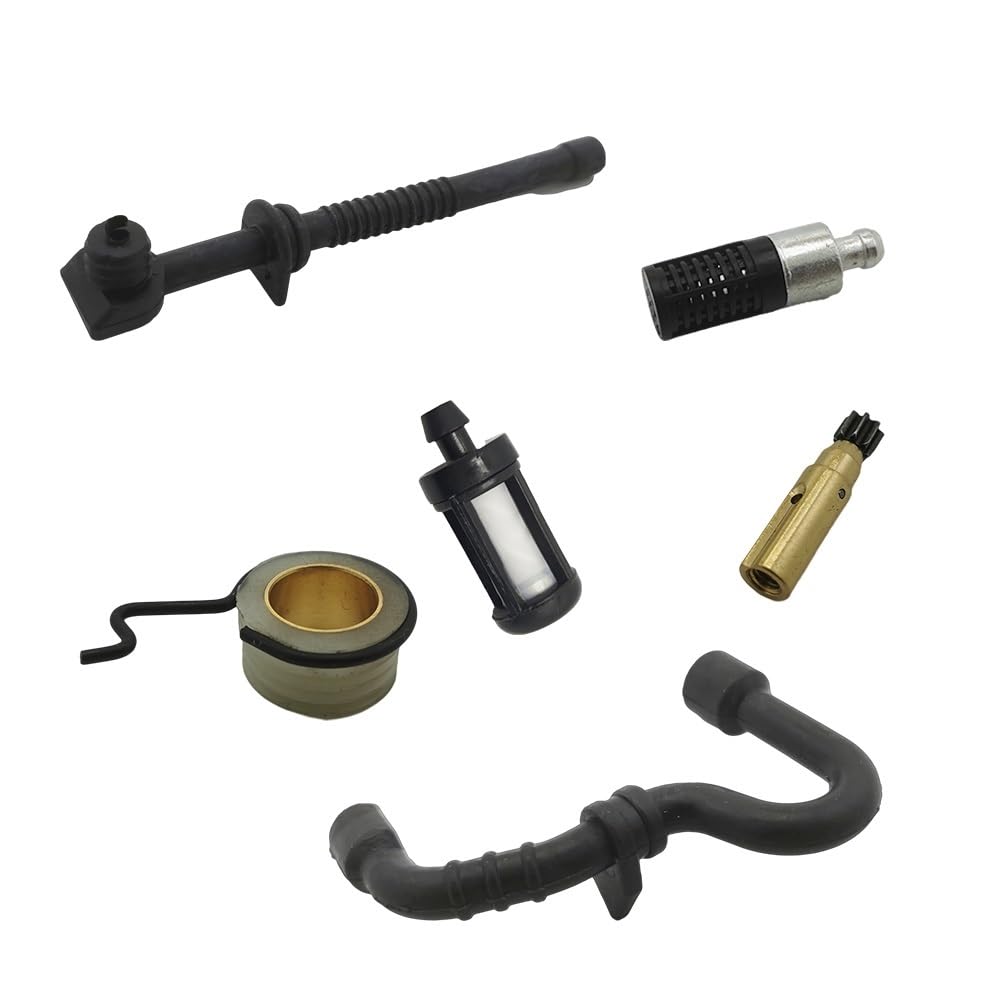 Oil Worm Gear Fuel Filter Line Hose Kit Fit for MS180 MS170 MS 180 170 018 017 Chainsaw Parts 11236407102