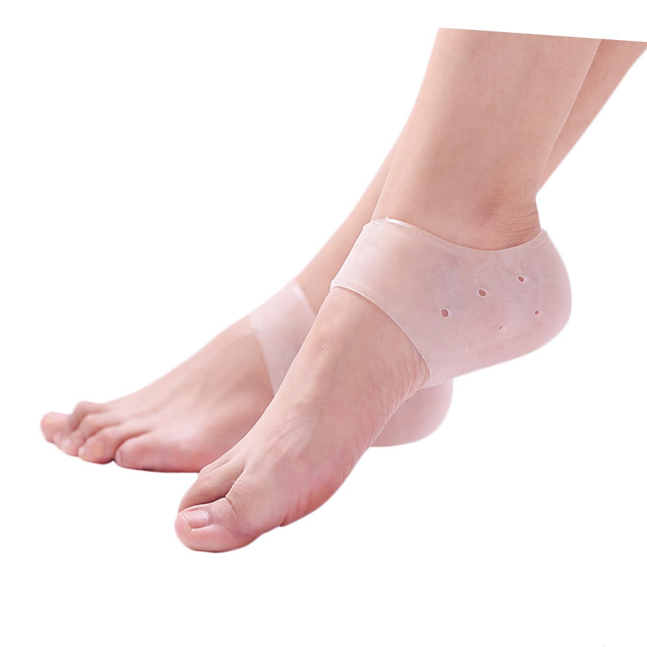 FOMIYES Protective Insert for Heel Heel Spur Pads Moisturizing Socks Foot Skin Care Protector Comfortable Reusable Prevents Dry Skin