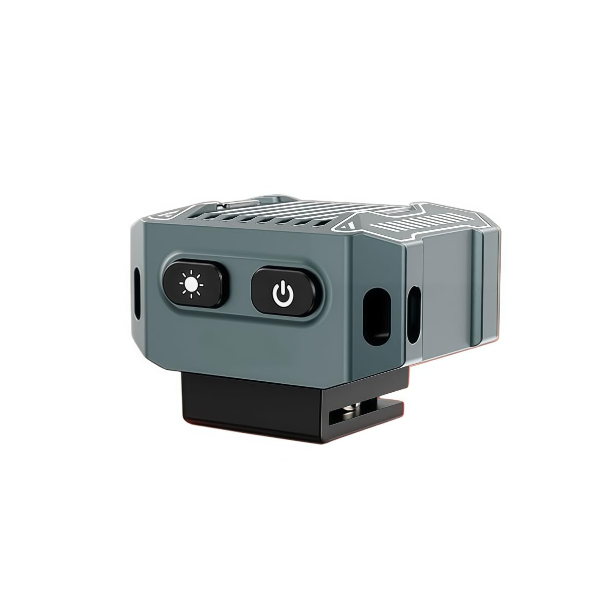 XUMIUZIY Mini Flash per Fotocamera F1, Attacco Hot-shoe Standard (GRAY)