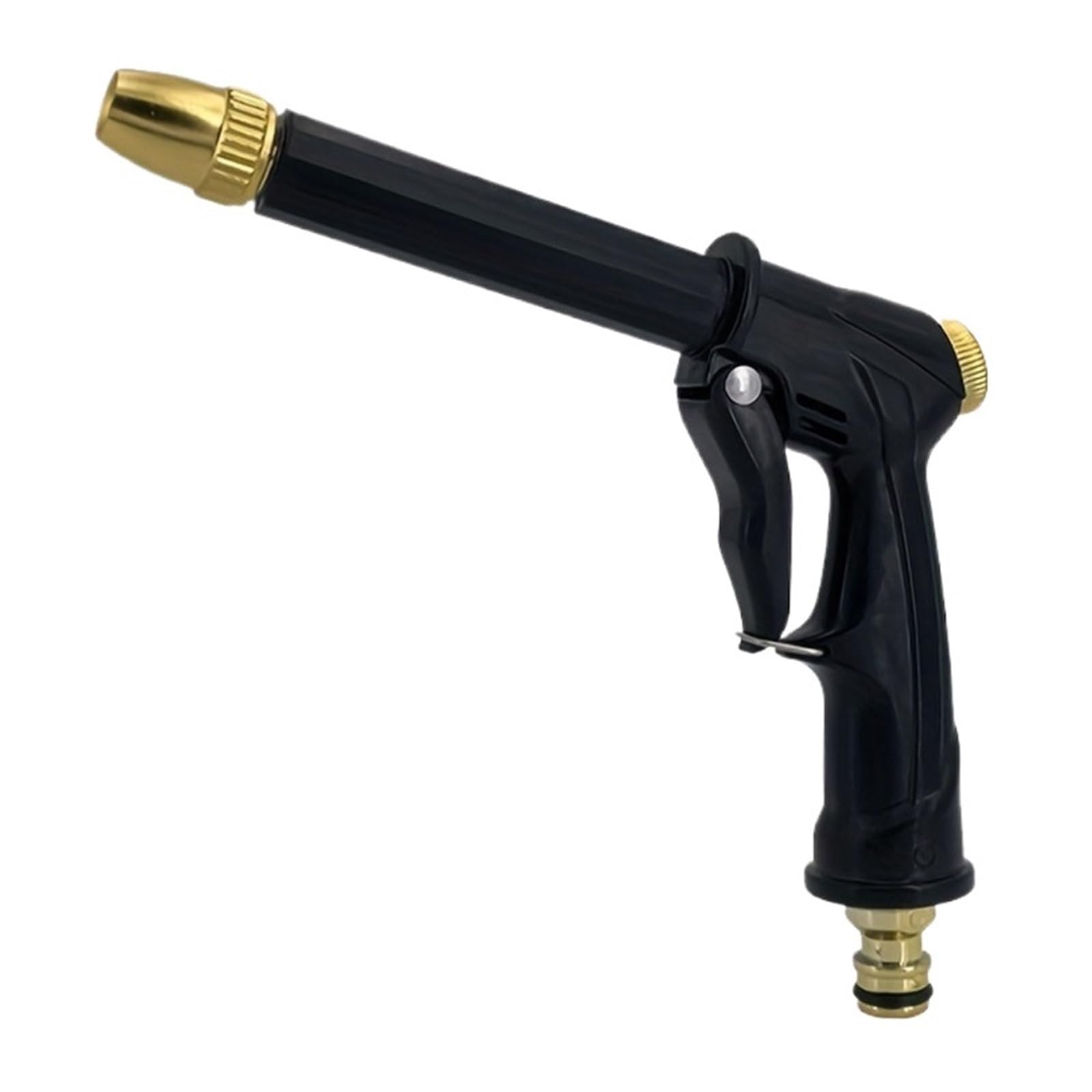 KKXXYQFC Pistolet natryskowy do węża ogrodowego Przenośny pistolet na wodę wysokociśnieniową Dysza węża wodnego, regulowana dysza węża ogrodowego Myjnia samochodowa i narzędzia do czyszczenia zwierząt