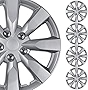 BDK (4-Pack) Premium 16' Wheel Rim Cover Hubcaps OEM Style Replacement Snap On Car Truck SUV Hub Cap - 16 Inch Set