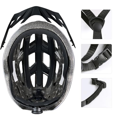 Bike Helmet for Adult Men Women with Multi-Mode Rear LED