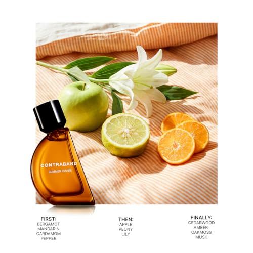 Image of Contraband Eau De Parfum - Summer Chase | Citrus, Musk and Amber Fragrance Notes | Citrusy Fresh & Long Lasting Spray Perfume For Men & Women | 50 ml