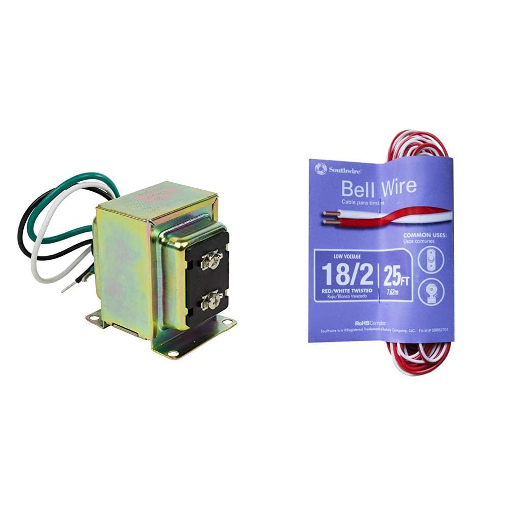 Newhouse Hardware 30TR Doorbell Transformer, 16v 30va, Compatible with