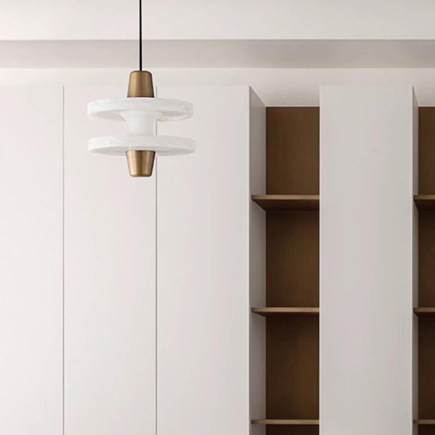 Lampada a sospensione in acciaio inossidabile con luci a