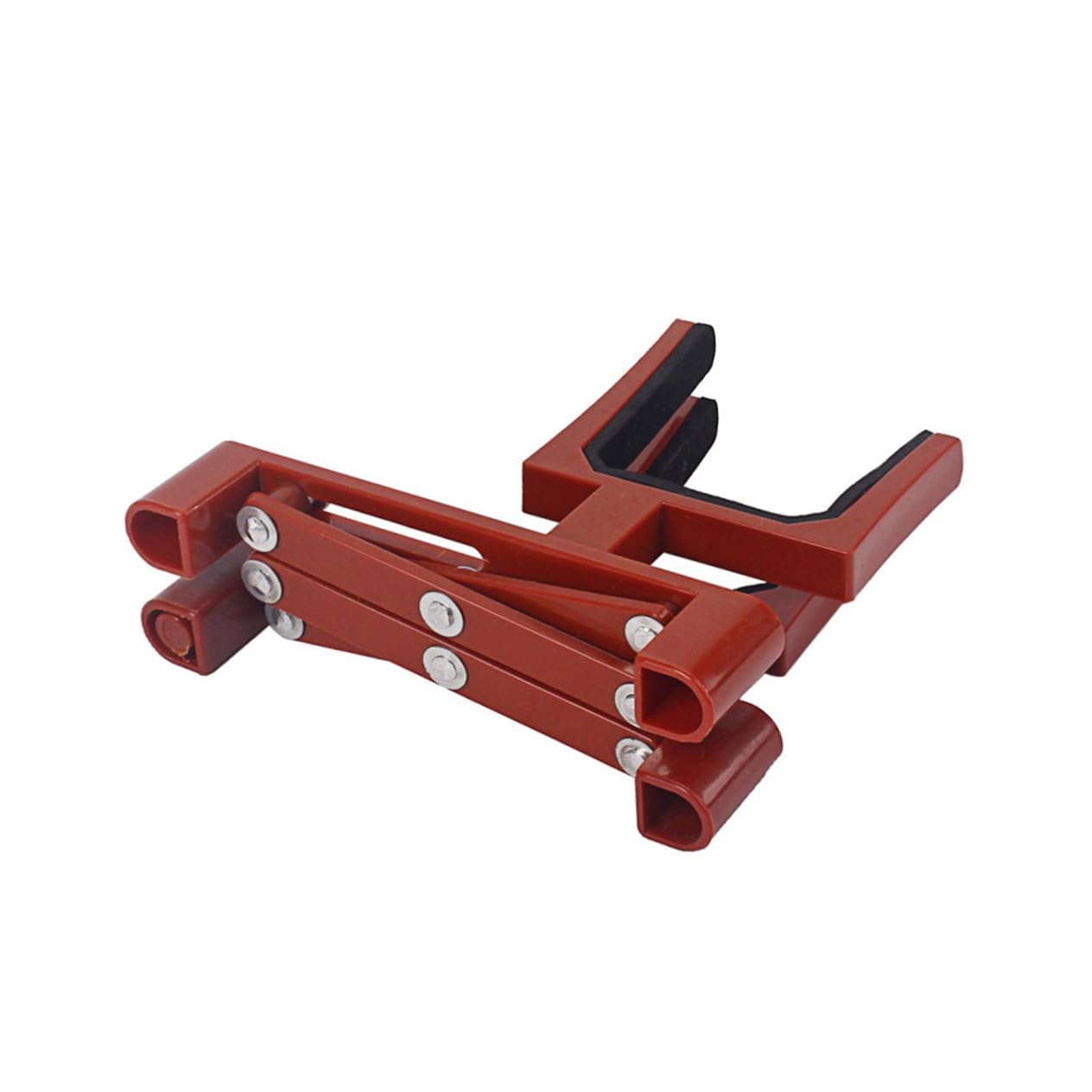 SUPVOX Professional Violin Stand Portable Foldable Music Holder Easy Installation Dark Floor Bracket