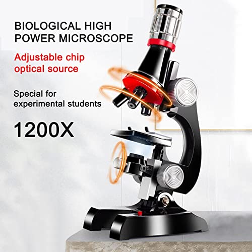 HeWenBing, Microscopio per bambini 100x 400x 1200x...