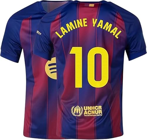 Lamine Yamal Soccer Jersey Kit (Home, Away, 3rd) #19 & #10