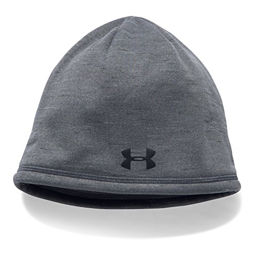 Under Armour Men's Storm ColdGear Reactor Beanie, Graphite (040)/Black, One Size Fits All