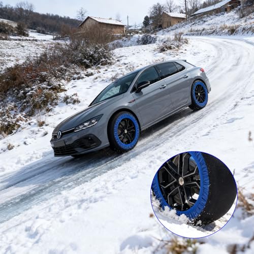 Calcetines de nieve para neumáticos para tus viajes de invierno 2