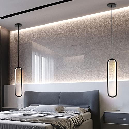 Luz colgante de tocador minimalista de hierro forjado y alta transmisión acrílica 15W 7