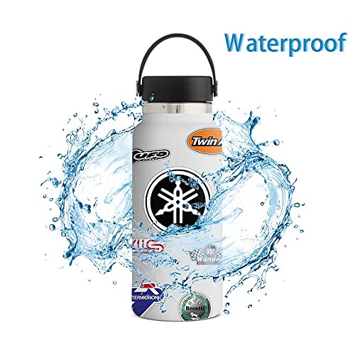 100Pcs Car & Moto Modified Brand Logo Series Sticker Pack Vinyl Stickers for Laptop,Car,Moto,Skateboard,Bike,Luggage Graffiti Decal for Friends,Children,Adults-Waterproof