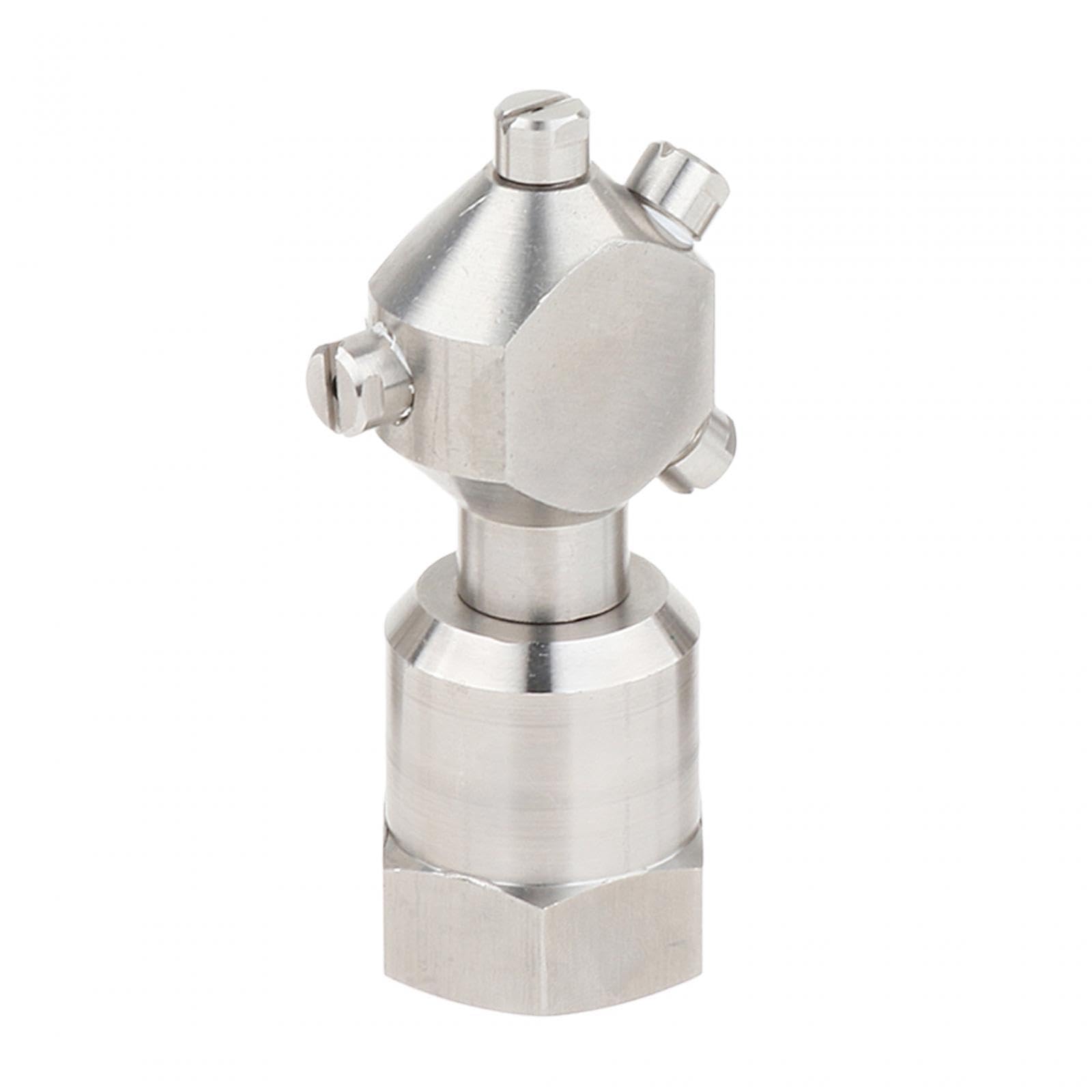 Bola Rotatoria de Limpieza de de Acero Inoxidable Herramienta Giratoria para Limpieza Profunda Giratoria 360 Grados Bajo Consumo de a, 3 4 Pulgadas