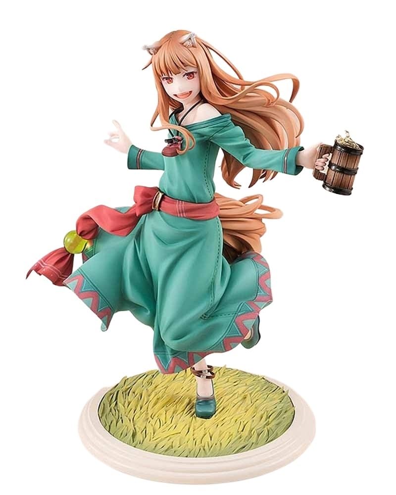 NFsgVCGJFigura de acción Spice and Wolf NFsgVCGJo 1/8/figura Figura de Anime/Modello di Personaje Pintado/Modelo de Juguete/PVC/artículo de colección de Anime 18 cm/7,1 Pulgadas