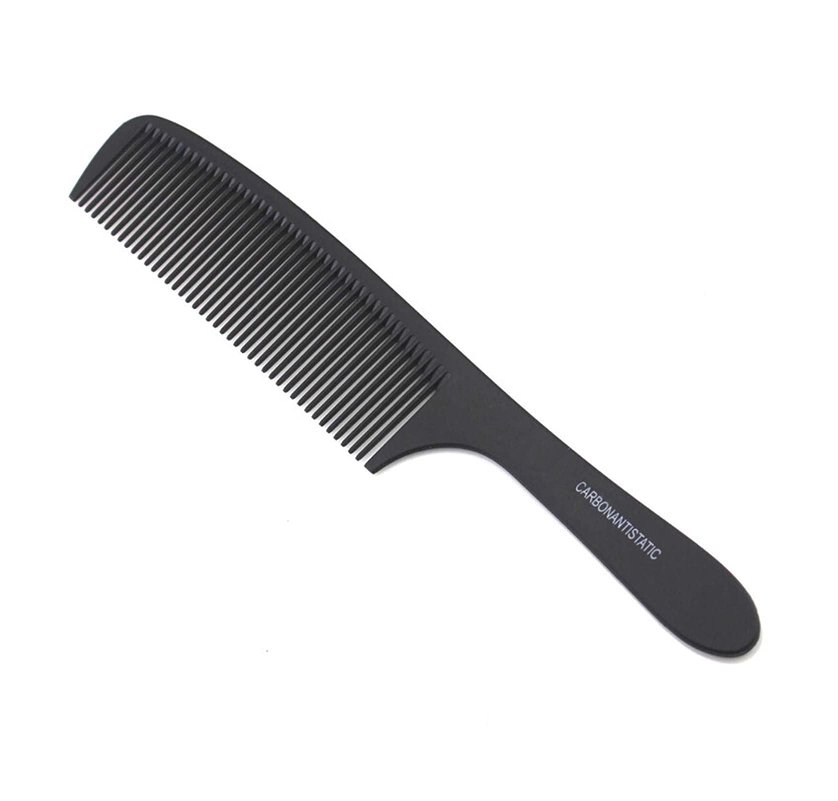 Pettine da parrucchiere nero Pettine antistatico per tagliare i capelli Strumento per lo styling dei capelli lisci e districanti