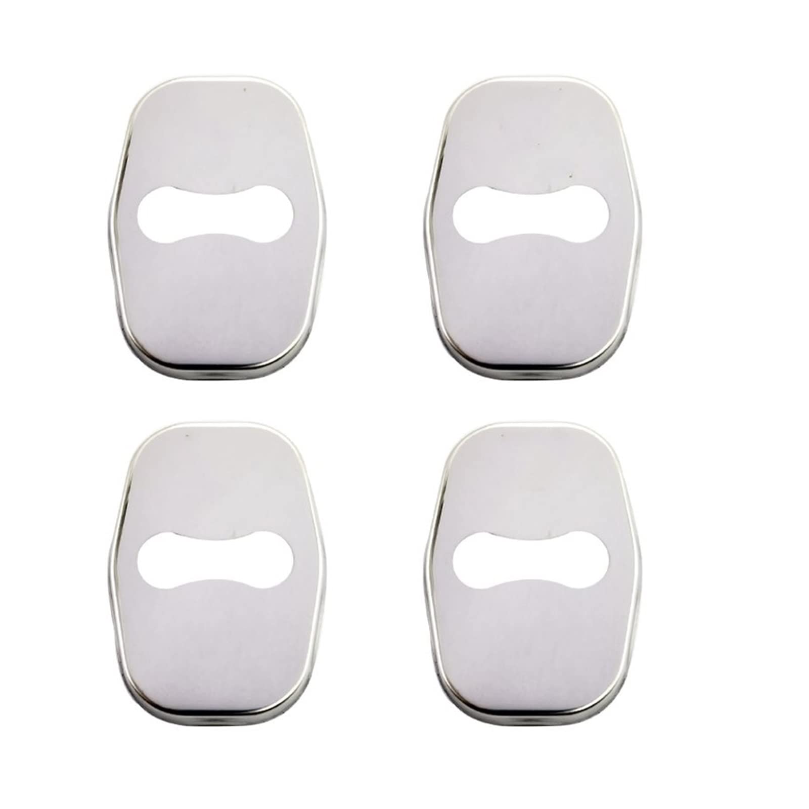 4PCS Car Door Lock Cover Protect for DS for Spirit DS3 DS4 DS4S DS5 DS 5LS DS6 DS7 for Wild Rubis HETEVSCCK(1)