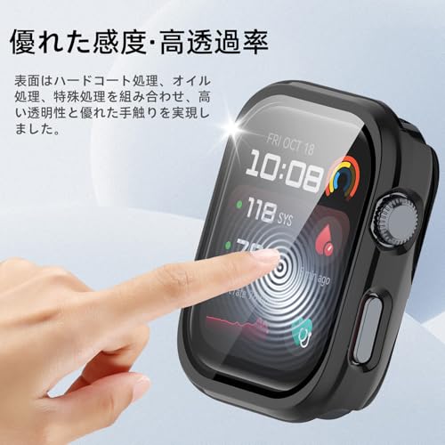 Image of For Huawei Watch D2 Protective Case, Lightweight, PC + Tempered Glass Cover, 9H Hardness, Easy Installation, All-in-One Protection, Anti-Scratch, Shockproof, HD High Transmittance