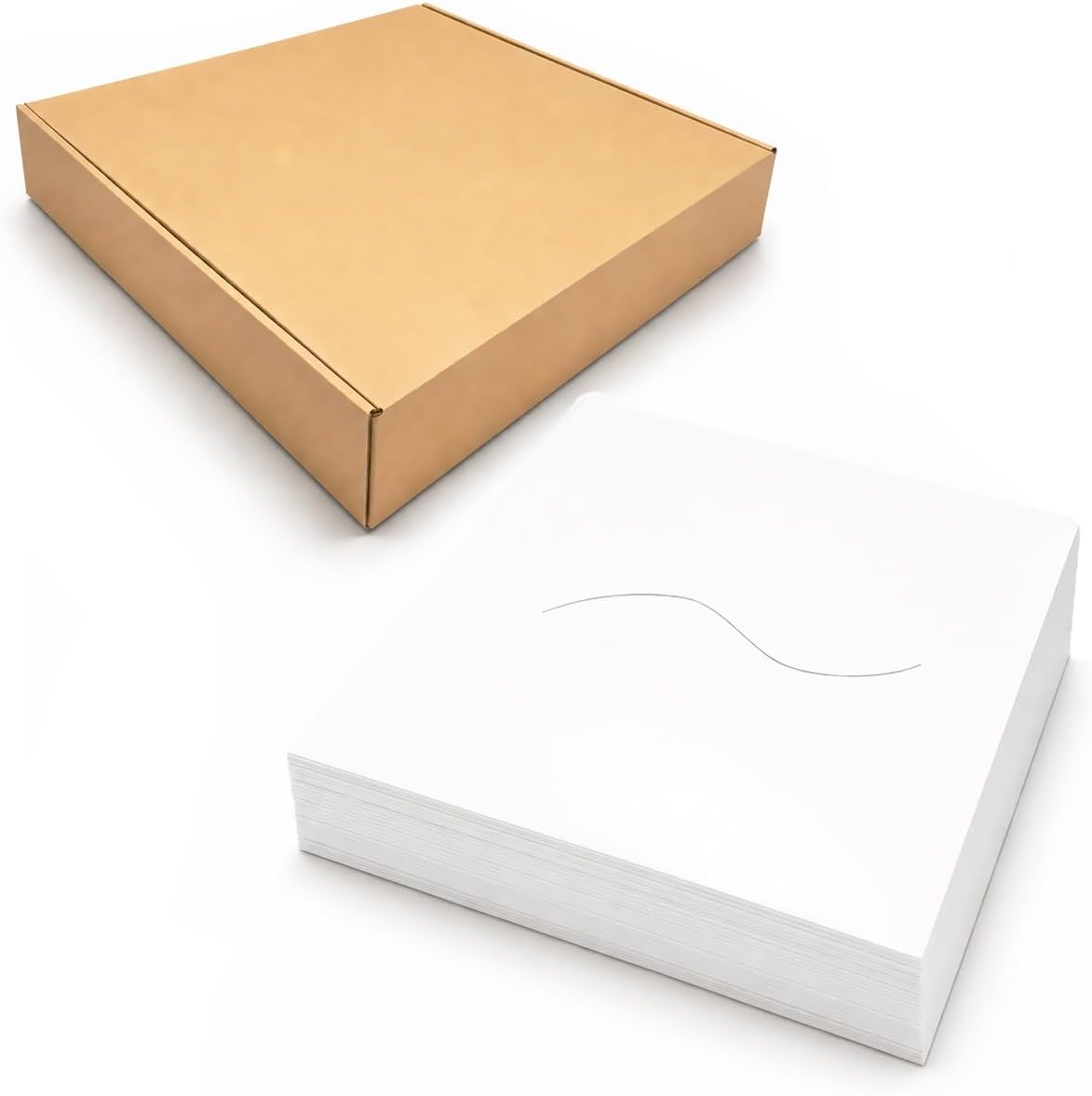 Chiropractic/Massage Exam Headrest Sheets with 7" Slit 12" x 12" 1,000/Case