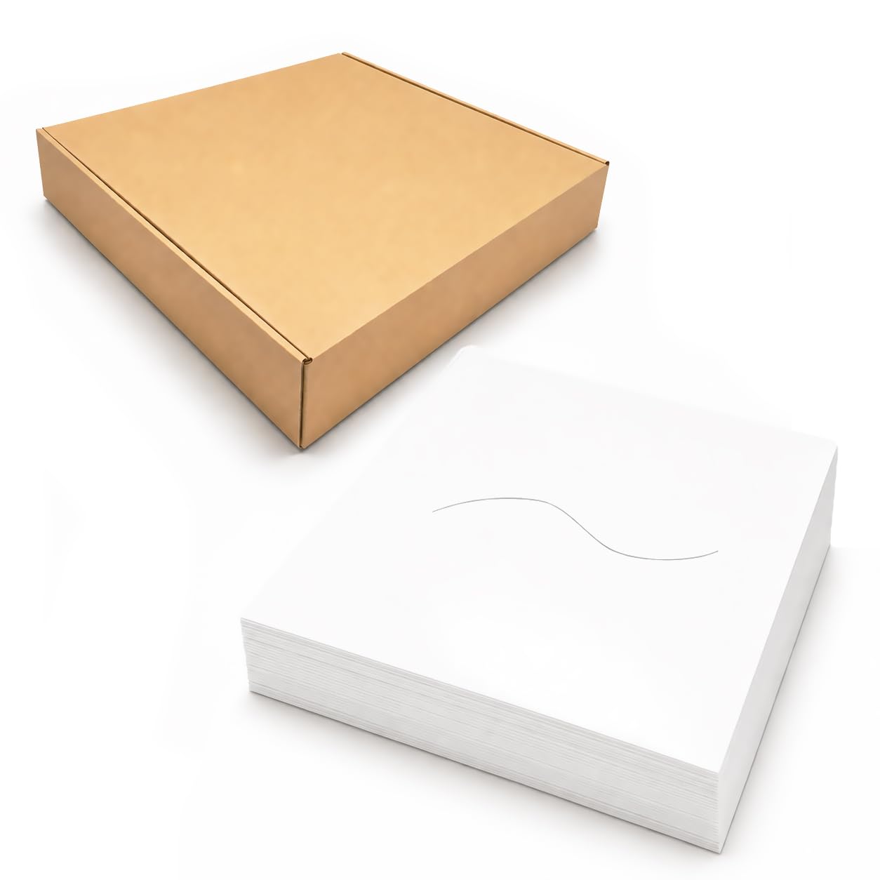 Chiropractic/Massage Exam Headrest Sheets with 7" Slit 12" x 12" 1,000/Case