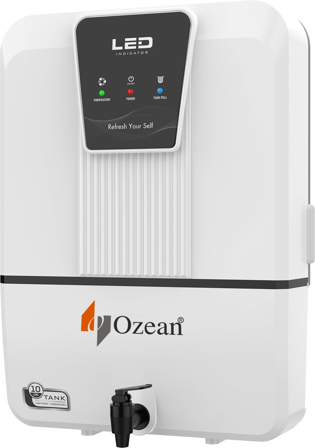 Ozean 12 LTR Alkaline RO+UV+UF+TDS Water Purifier For Home with Free Testing Kit (Snow White)-image-32
