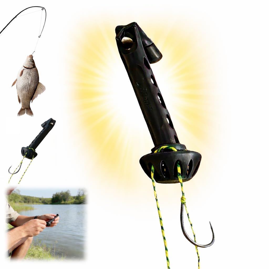 Fly Roost Magnetic Fly Threader,Fishing Accessory to Easily Rig Small Flies Tippet on Water Fly Fishing Magnetic Fly Threader Fishing Anglers Tippet Threader Make Fly Tying Simpler Most Hooks (1Set)