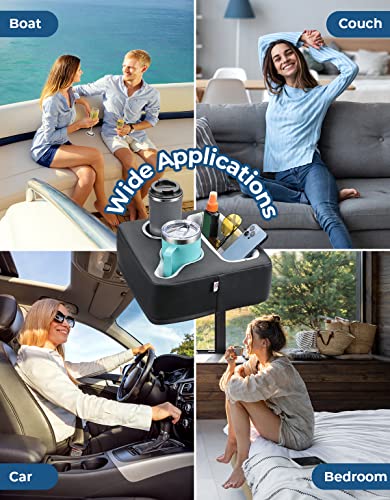 Kemimoto X17-B1628-01101-BOAT Couch Cup Holder, Bedroom Cup Holder thumb #4