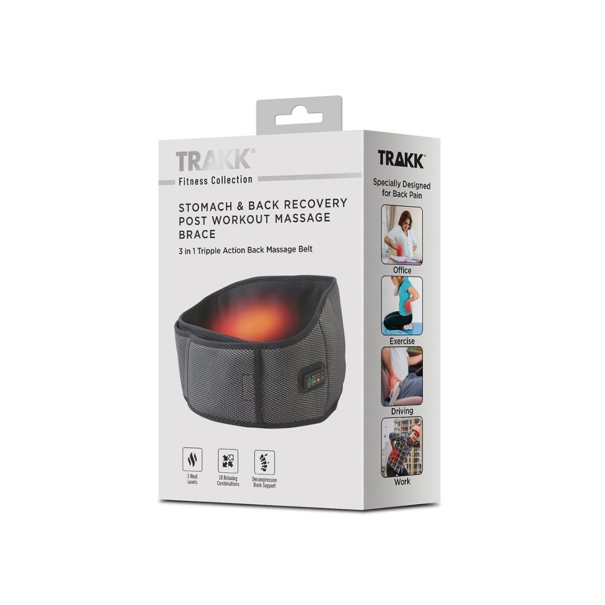 Photo 1 of Back Massager with Vibration & Heat Size Adjustable