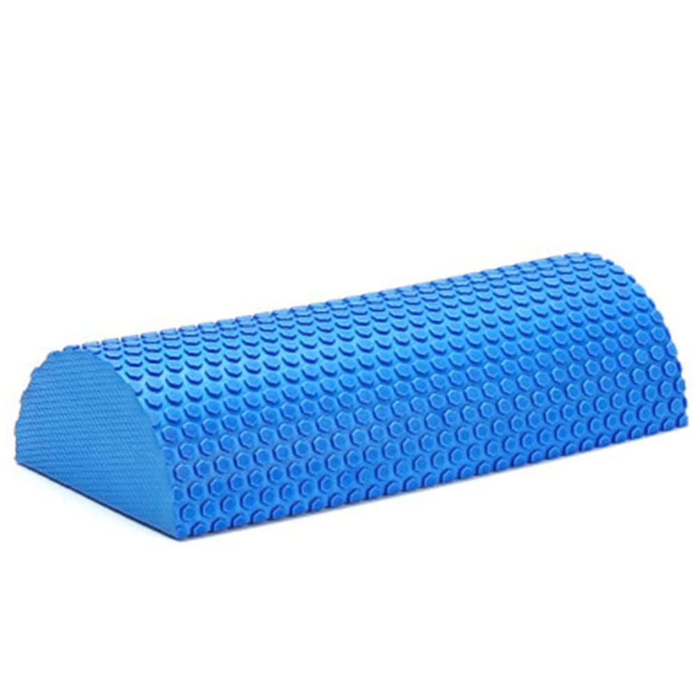 Rullo Schiuma Yoga E Pilates – 45 Cm X 15 Cm, Nero, Massaggio Miofasciale, Trigger Point, Per Schiena E Muscoli, Compatto E Portatile