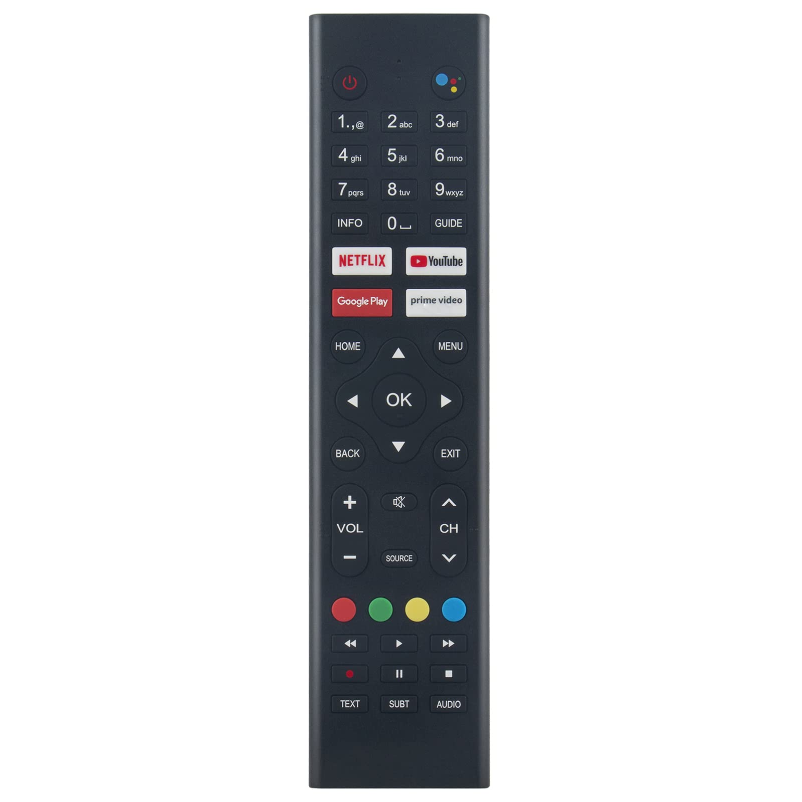 Telecomando Universale Per TV Cello C2420G E Google Android TV (MTC Version) – Sostituto Comodo E Leggero