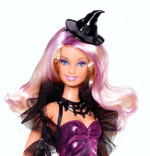 Muñeca Barbie Halloween Mattel 2013 miniatura 3