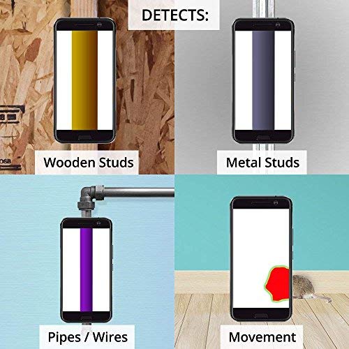 Walabot DIY in Wall Imager for Android Smartphones (NOT Compatible with iPhone) w/Official Protective Case and 8 Piece Accessory Kit, Black