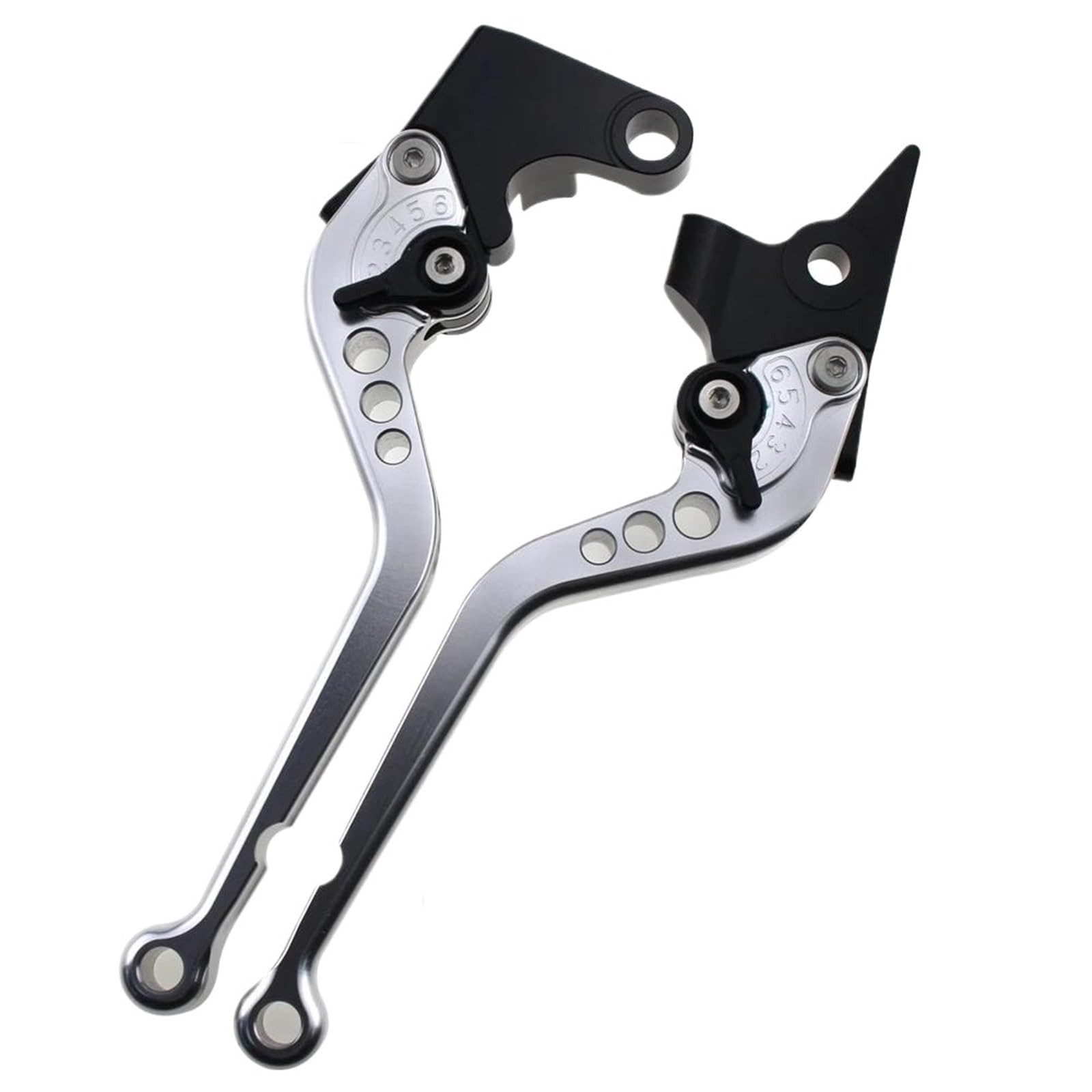 Brake Clutch Levers For CB500F For CB-500F For CB-500 F For CB 500F For CB 500 F 2022 Motorcycle Short Long Brake Clutch Levers(Long Silver)