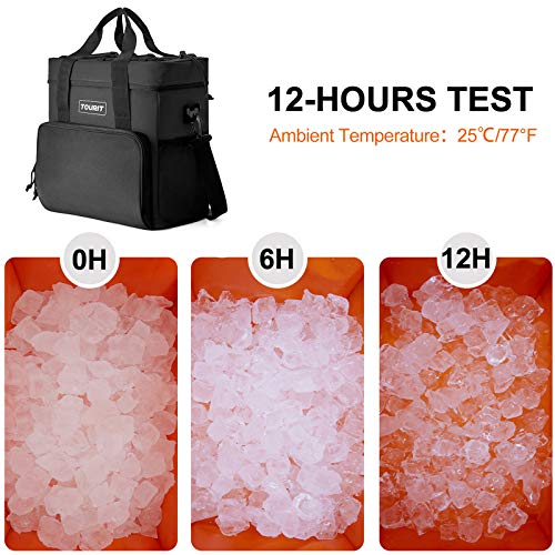Image of TOURIT Small Soft Cooler Bag Insulated, 24 /35 /46-Can Lunch Cooler Bag, Ice Chest, 14.6 /24 /32L Leakproof & Portable Coolers for Picnic, Beach, Camping, Work, Travel, Trip