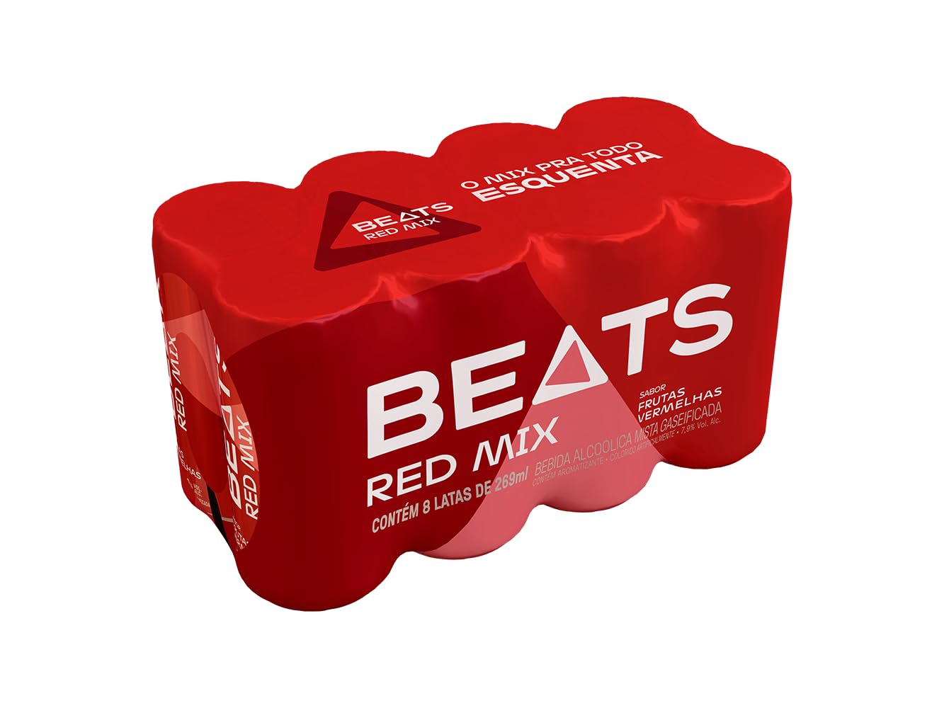 Pack de Beats Red Mix 269ml, Lata, Caixa 8 Unidades | Amazon.com.br