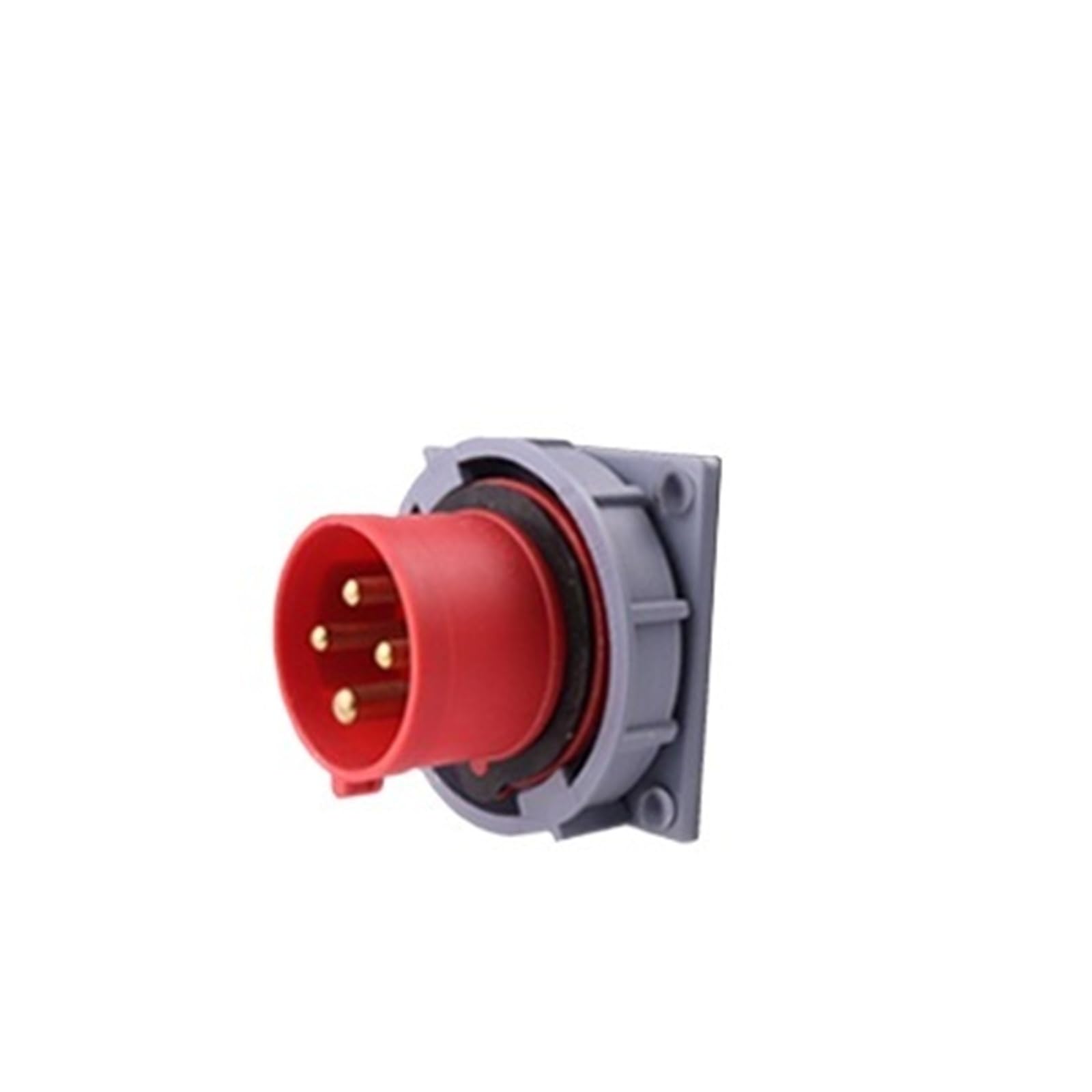 Enchufe industrial 4P 32A IP67 para maquinaria exterior y talleres