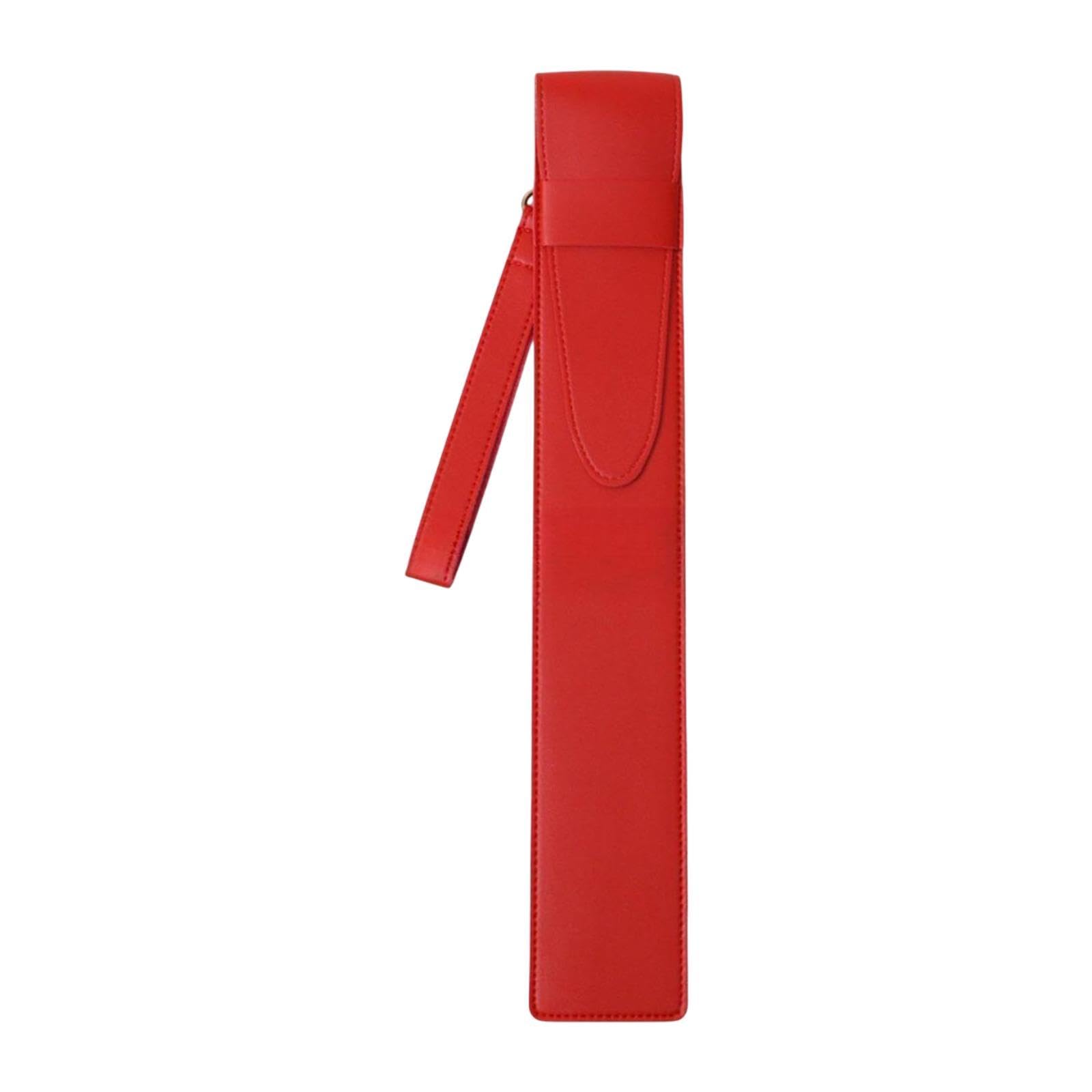 Drum Sticks Bag Sturdy Drum Accessory Drumstick Pouch for Solo Party Concert red-image-1