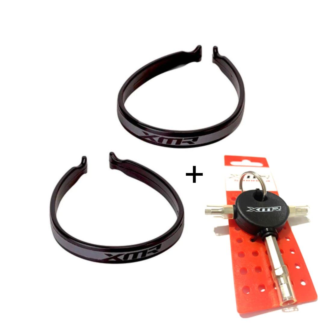 XMR Trouser Clips with Reflector and XMR - Minitool Lollipop Tool 3 in 1 Function