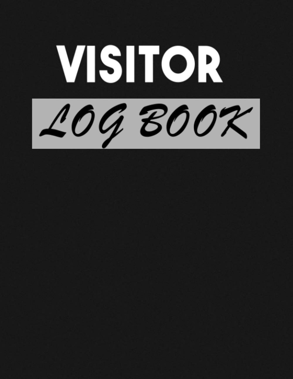 Visitor Log Book Visitors Signing In Book For Business, Schools